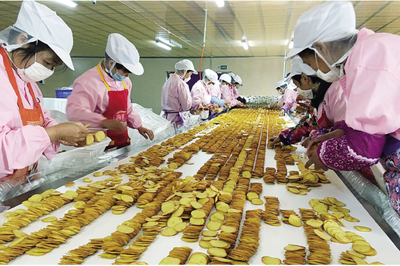 妙妙食品生產忙 - 數字報 - 天門日報