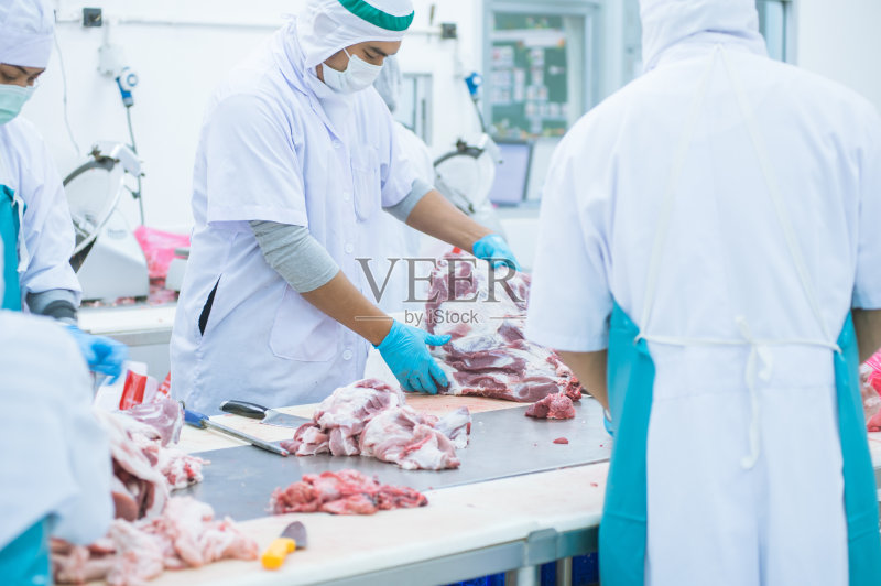 工廠,肉,職業,動物骨,食品加工廠